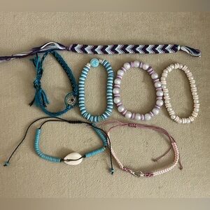 Colorful Beaded Bracelet Set